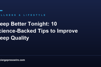 Sleep Better Tonight: 10 Science-Backed Tips to Improve Sleep Quality