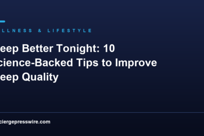 Sleep Better Tonight: 10 Science-Backed Tips to Improve Sleep Quality