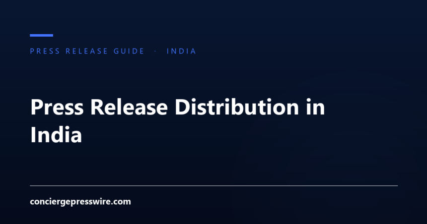 Press Release Distribution in India