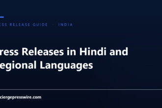 Press Releases in Hindi and Regional Languages