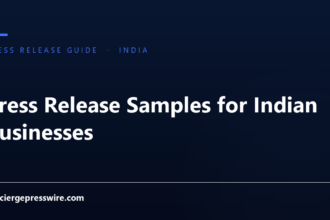 Press Release Samples for Indian Businesses