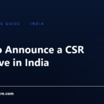 How to Announce a CSR Initiative in India